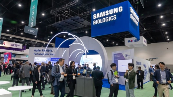 Gian hàng Samsung Biologics tại Hội nghị quốc tế BIO 2024 ở San Diego