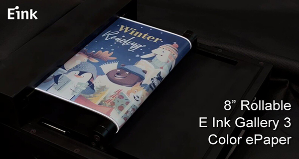 Thiết bị E-paper gập