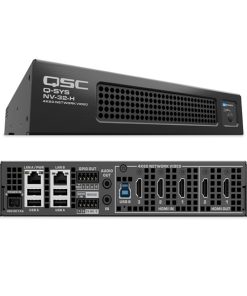 Thiết bị xử lý âm thanh, video và điều khiển Q-SYS NV-32-H (Core Capable)